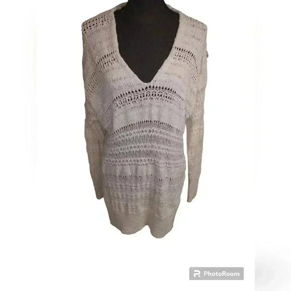 Free People Hot Tropics Pullover White Size XS - Picture 5 of 6